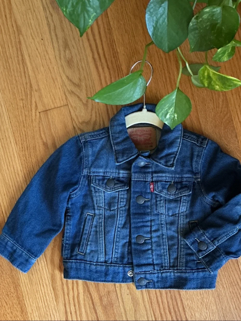 Levi's Kids Blue Denim Jacket 12 months NWOT.